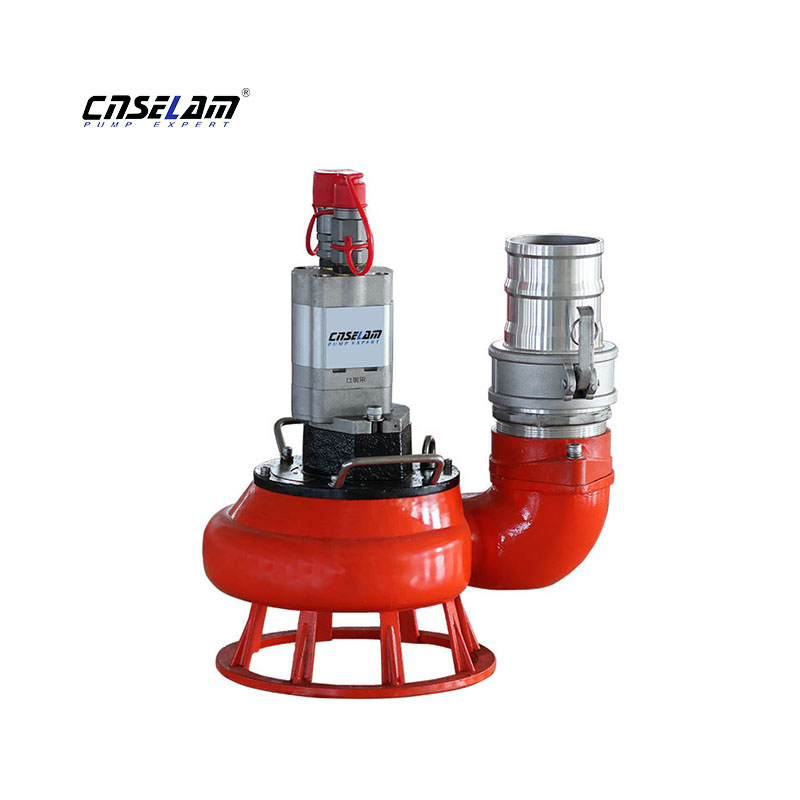 Durable hydraulic trash pump