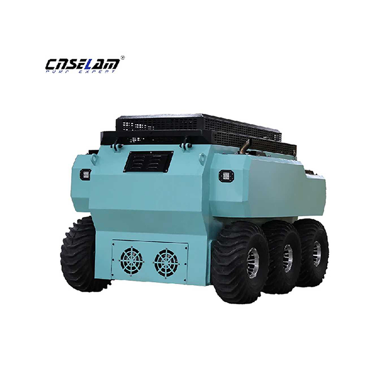 轻型智能遥控排洪机器人