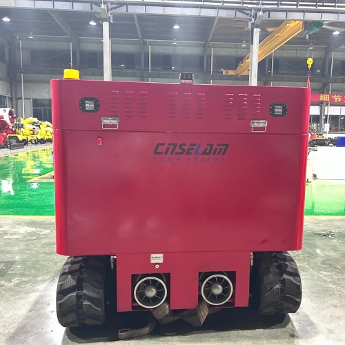 Self-priming drainage robot 