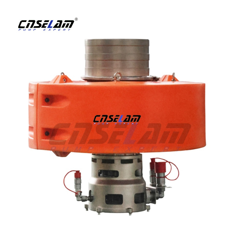 Large Flow Hydraulic Submersible Pump with Pontoon